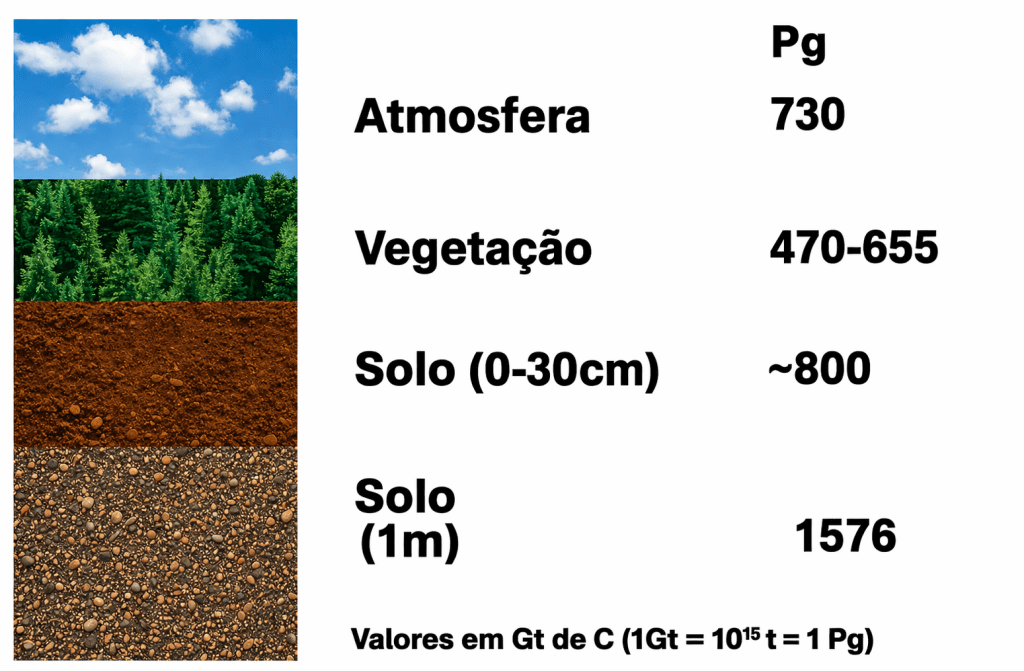O papel do solo na regulação do climática